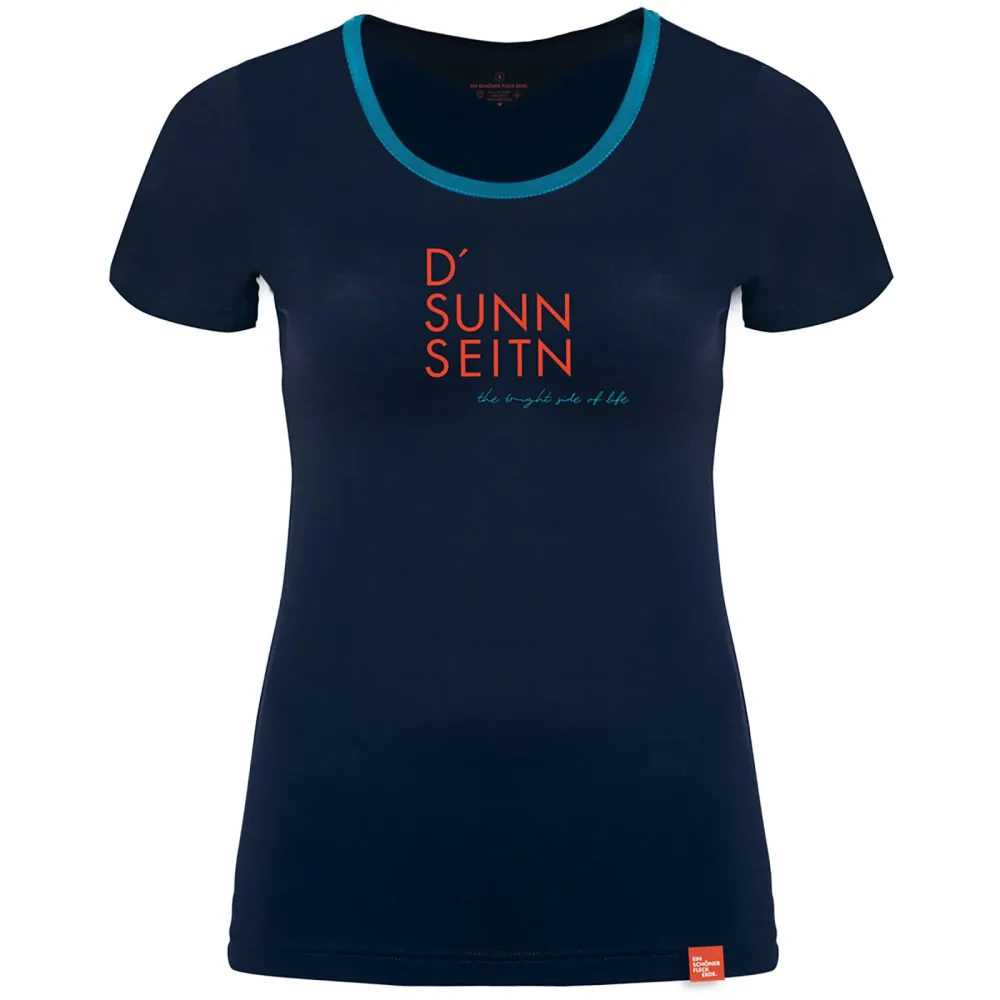 Ein schöner Fleck Erde Damen D'Sunnseitn T-Shirt