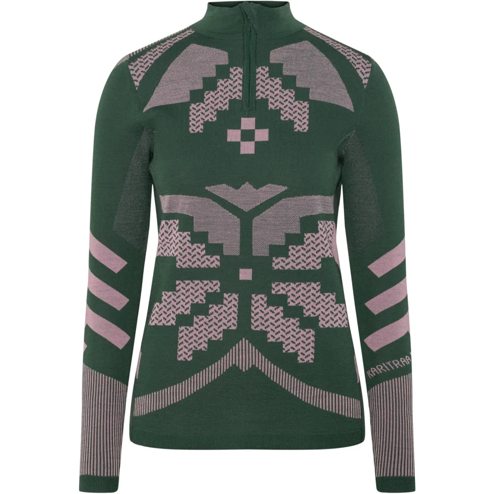 Kari Traa Damen Faith Half Zip Longsleeve