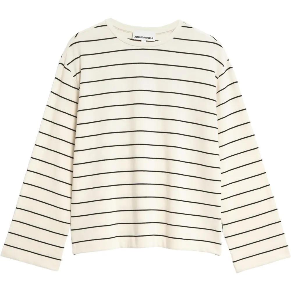Armedangels Damen Marynaa Fine Stripe Longsleeve
