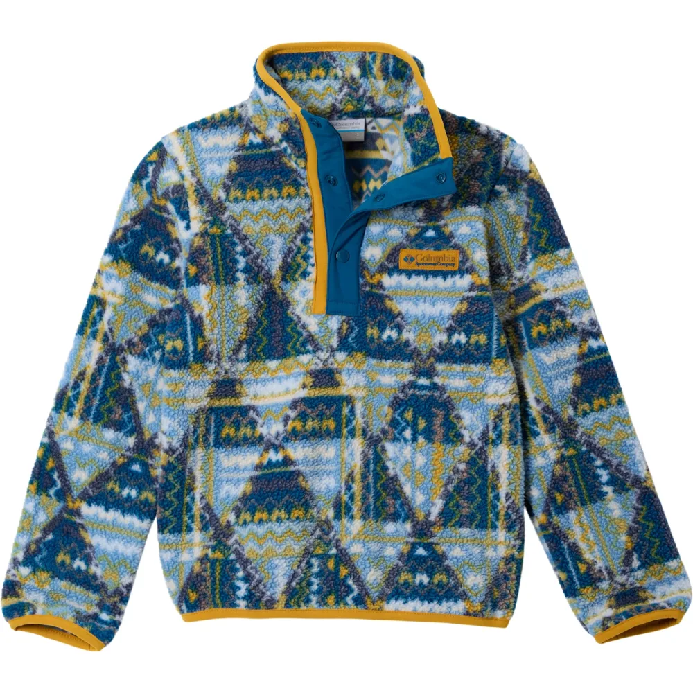 Columbia Kinder Helvetia II Printed Half Snap Pullover
