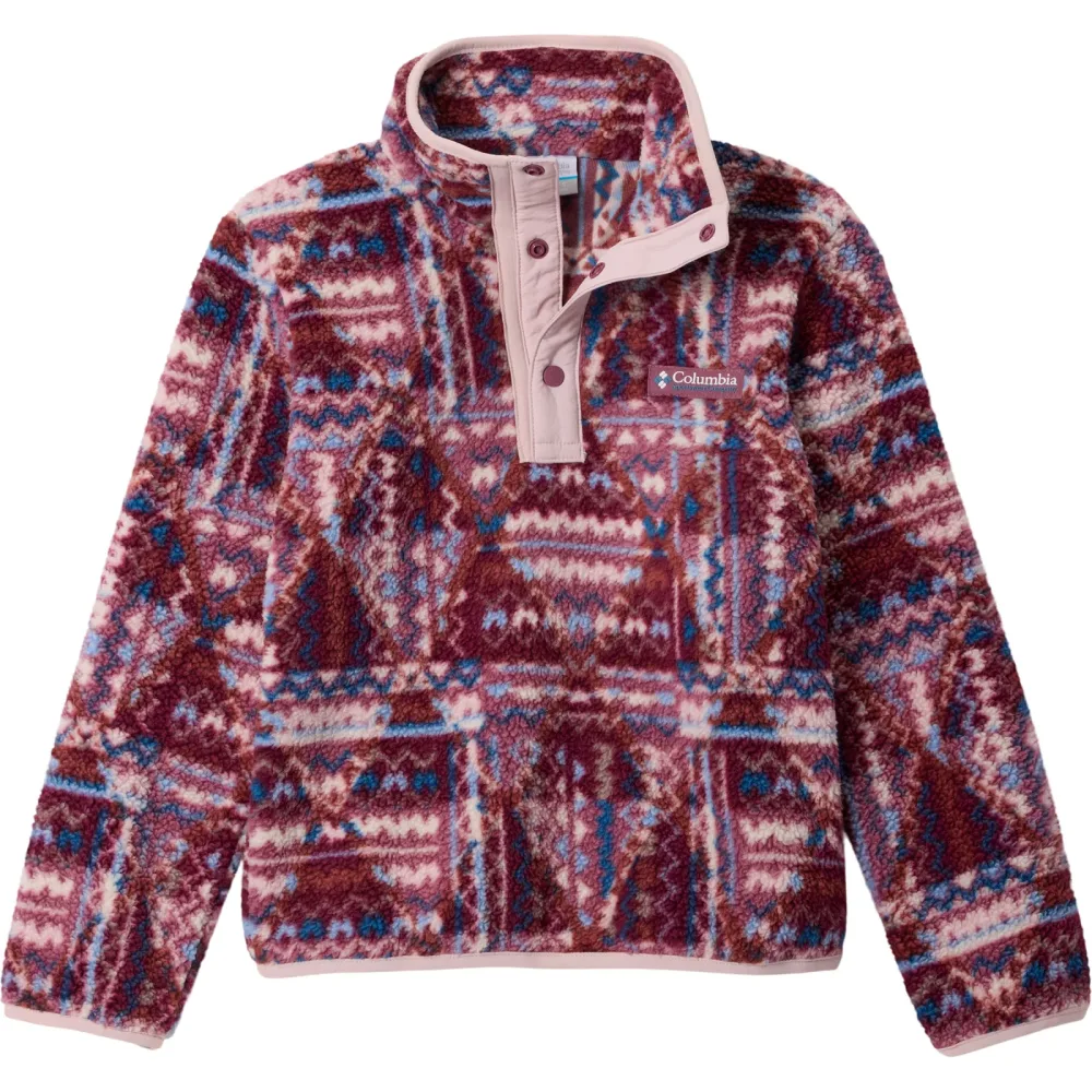 Columbia Kinder Helvetia II Printed Half Snap Pullover