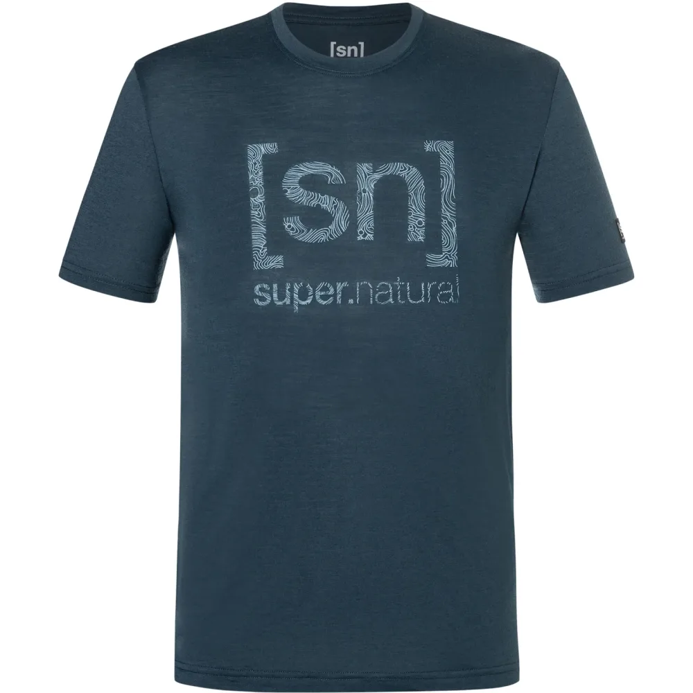Super.Natural Herren Logo Lines T-Shirt