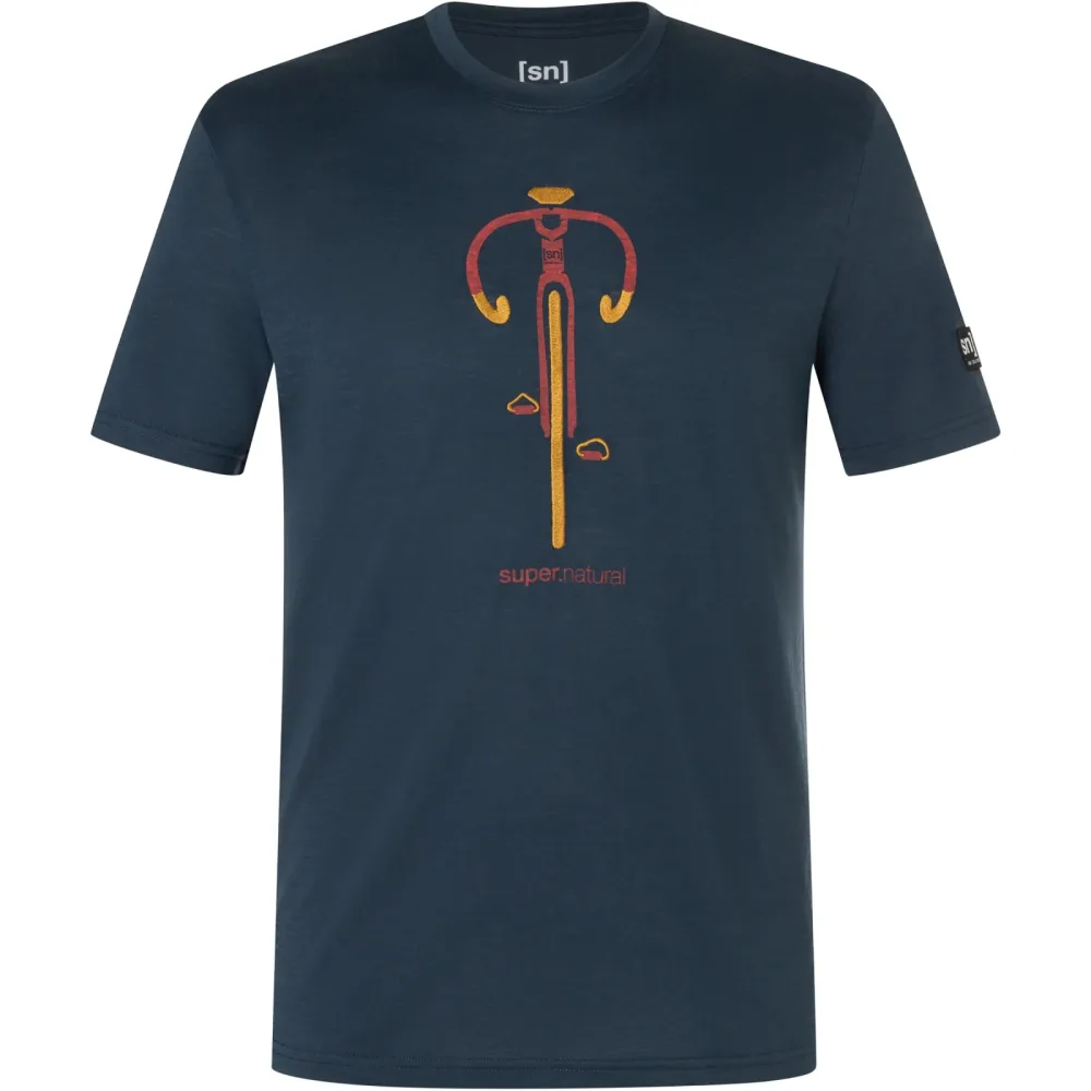 Super.Natural Herren Vintage Bike T-Shirt
