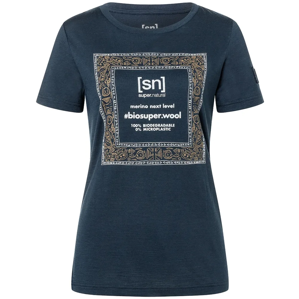 Super.Natural Damen Bandana Bio J T-Shirt