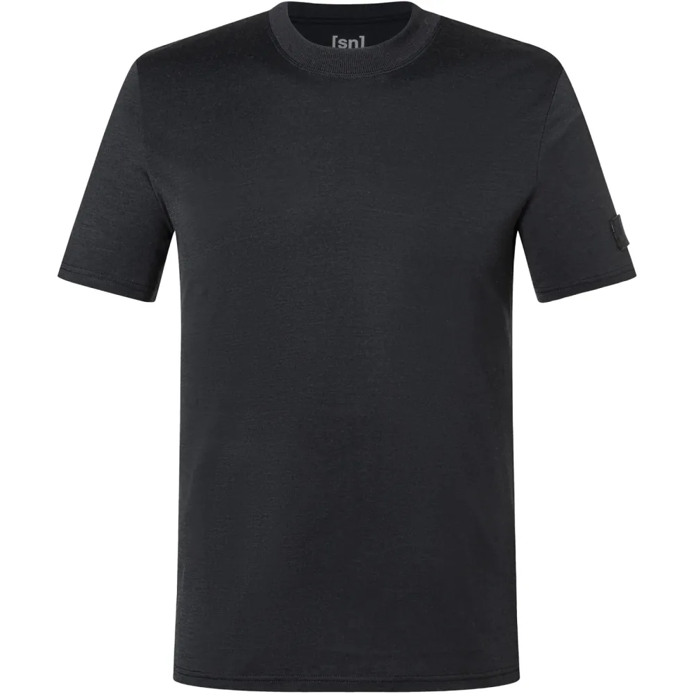 Super.Natural Herren Casual Rib Bio J T-Shirt