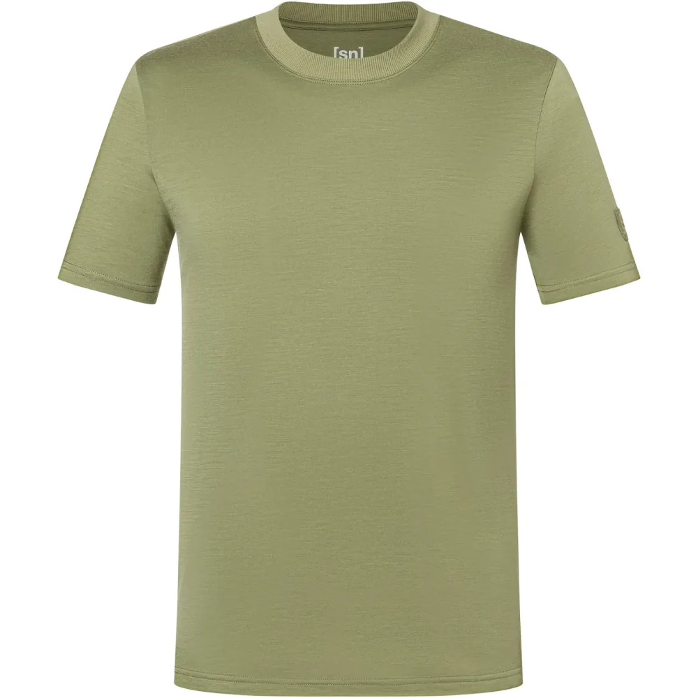 Super.Natural Herren Casual Rib Bio J T-Shirt