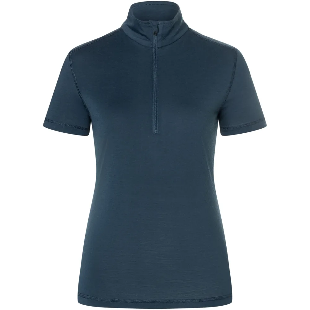 Super.Natural Damen Tundra175 Zip 1/4 T-Shirt