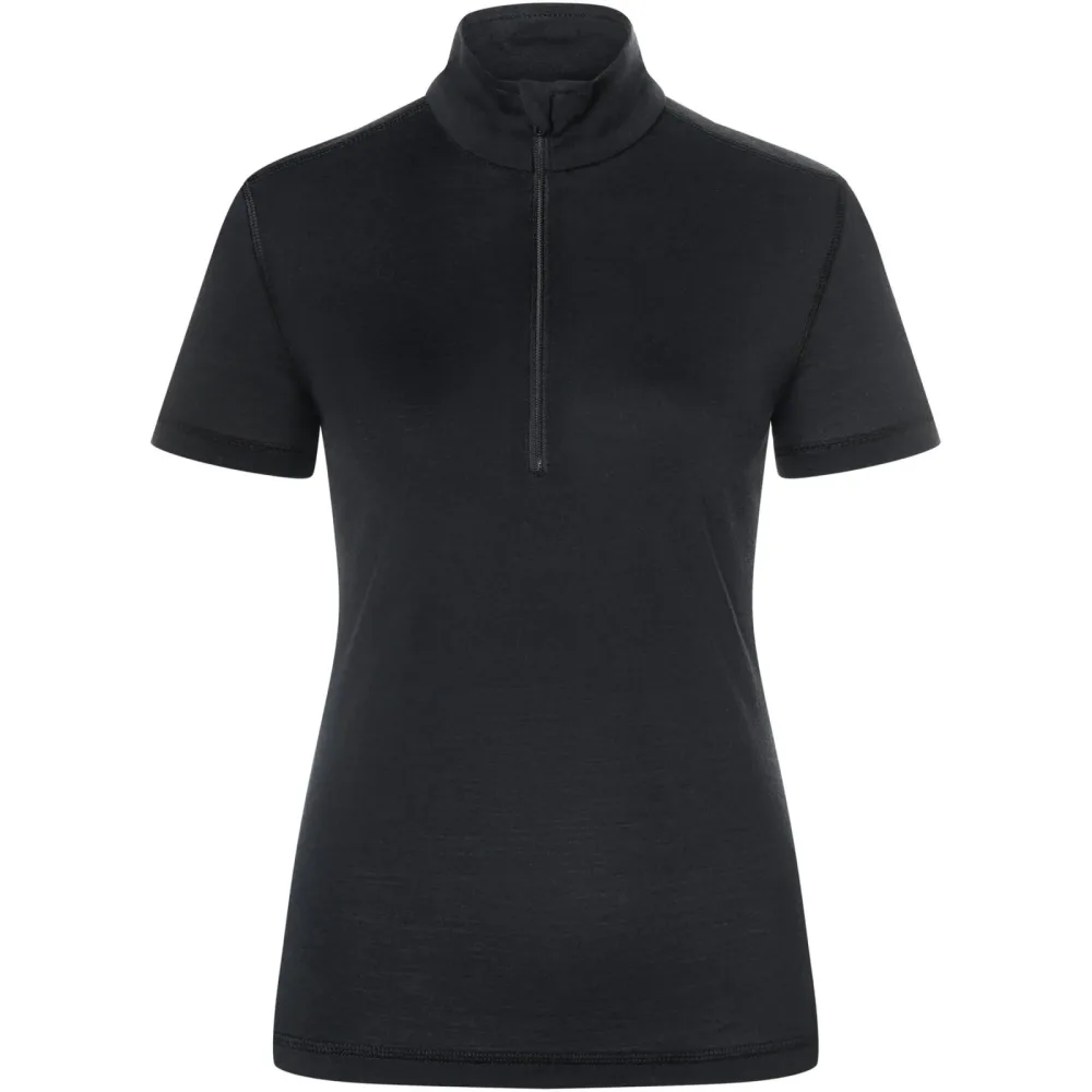 Super.Natural Damen Tundra175 Zip 1/4 T-Shirt