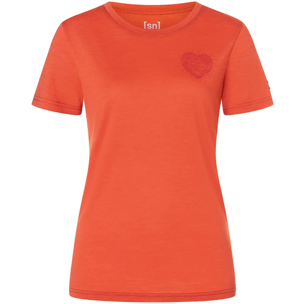 Super.Natural Damen Little Heartwood T-Shirt