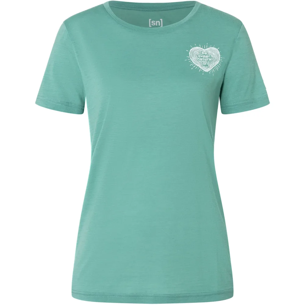 Super.Natural Damen Little Heartwood T-Shirt
