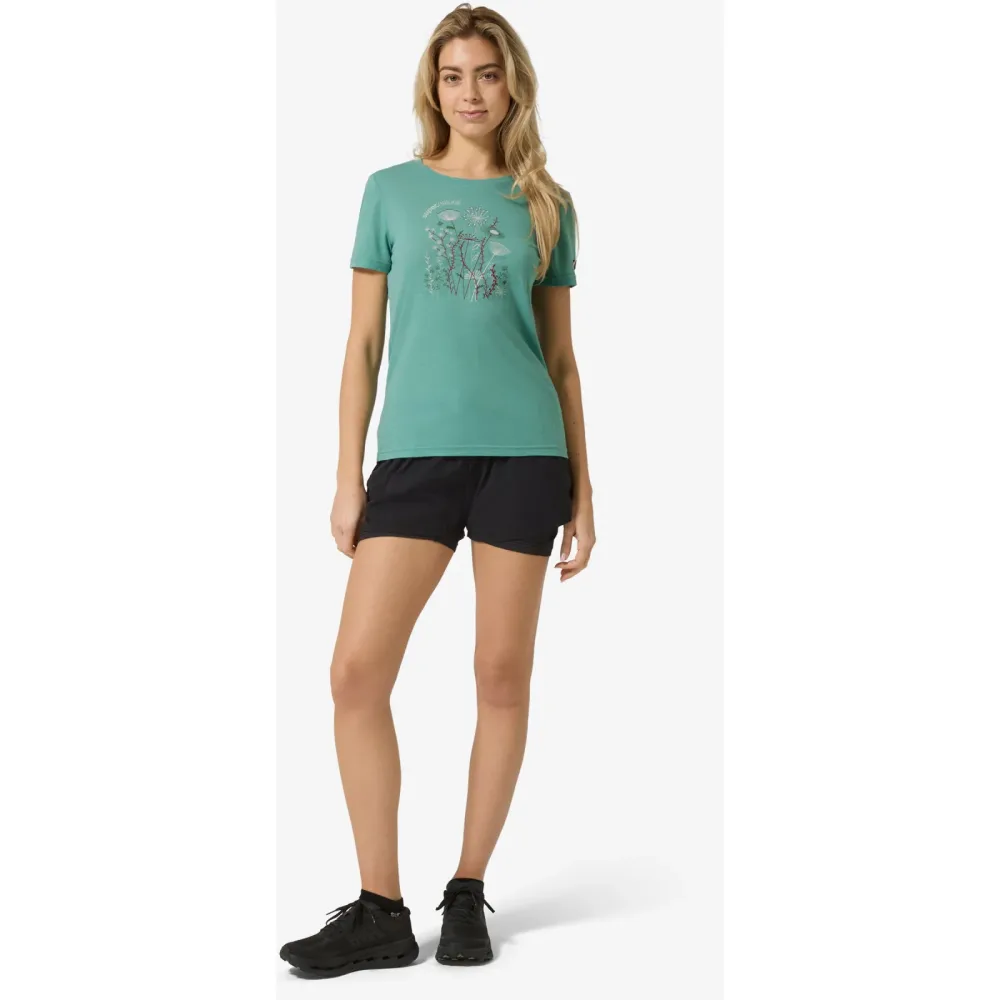 Super.Natural Damen Rock Flowers T-Shirt