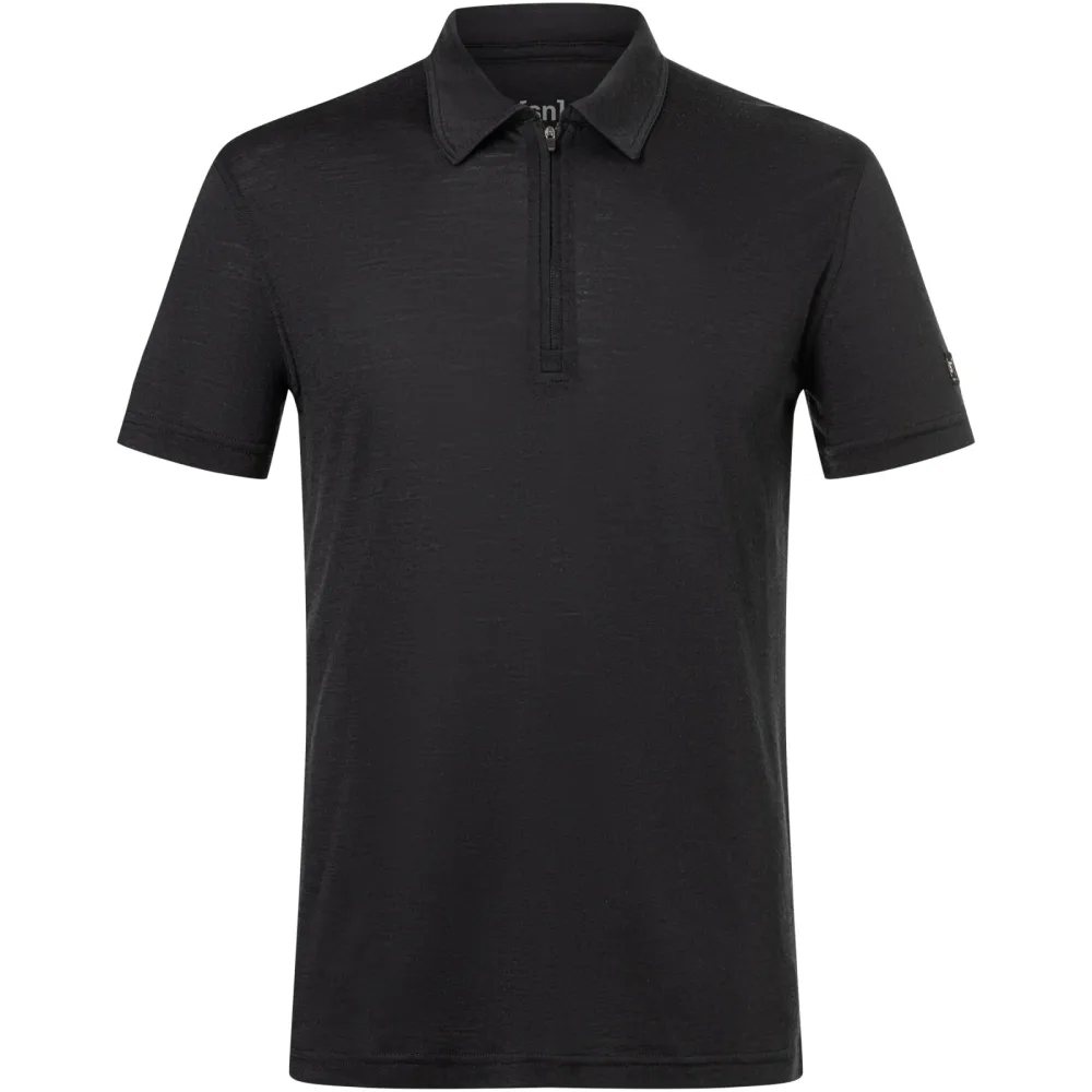 Super.Natural Herren Zip Polo T-Shirt