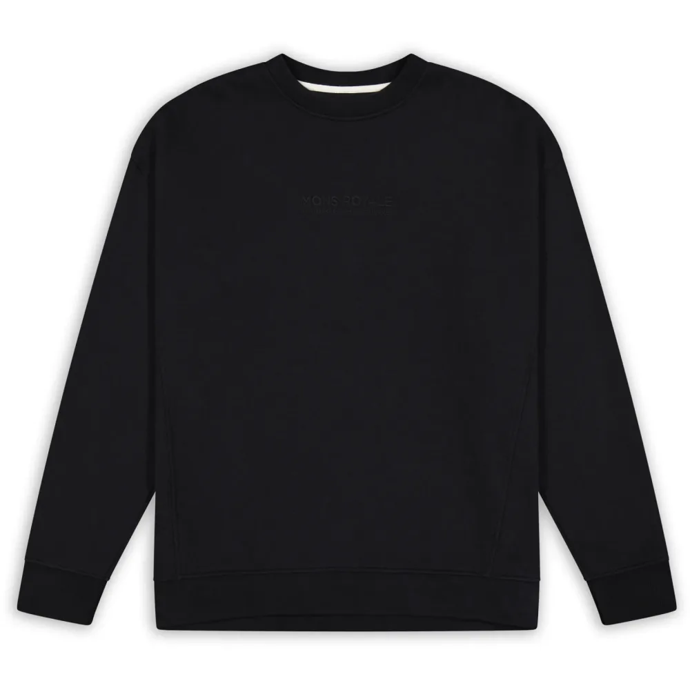 Mons Royale Verdant Cotton Crew Pullover