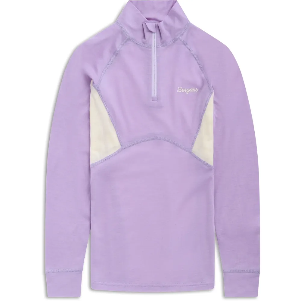 Bergans Kinder Inner:Pure Merino Half Zip Longsleeve