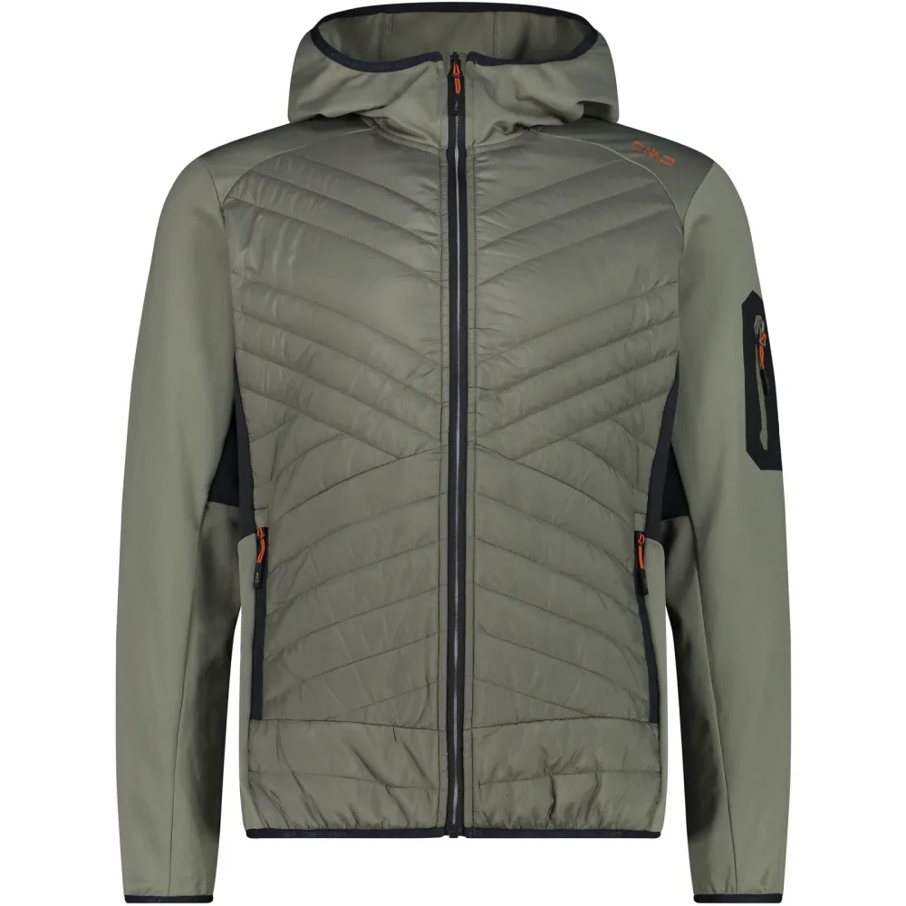 CMP Herren Hybrid Hoodie Jacke