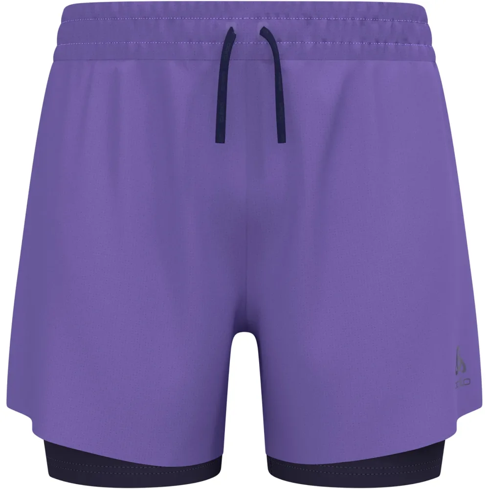 Odlo Herren Zeroweight 5 Inch 2-in-1 Shorts