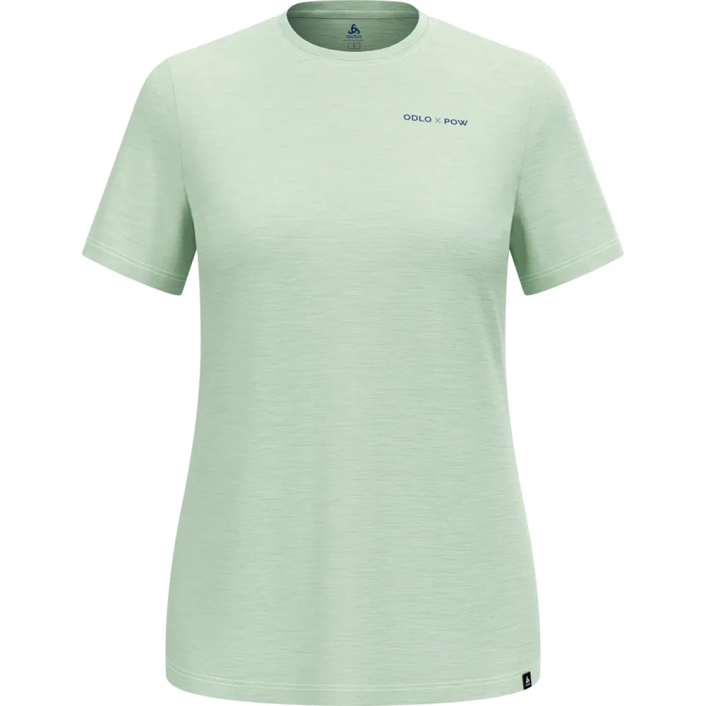 Odlo Damen Odlo X Pow Merino Tencel T-Shirt