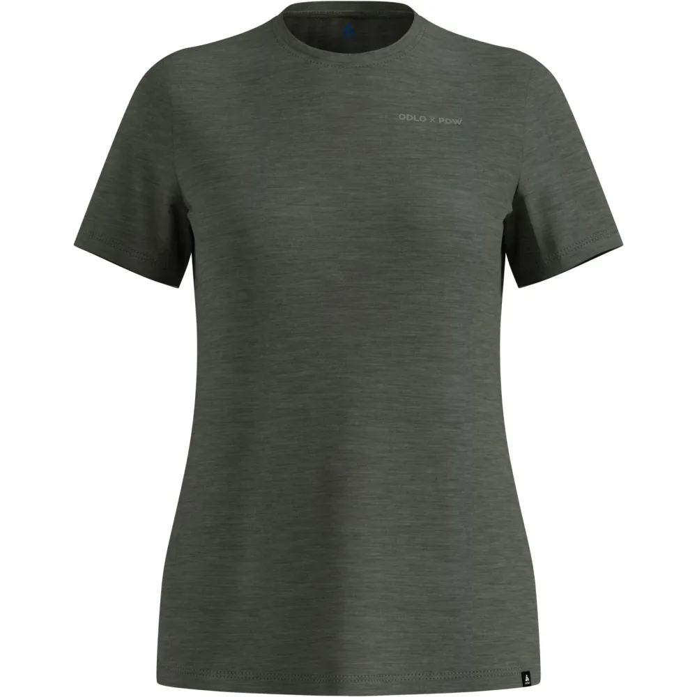 Odlo Damen Odlo X Pow Merino Tencel T-Shirt