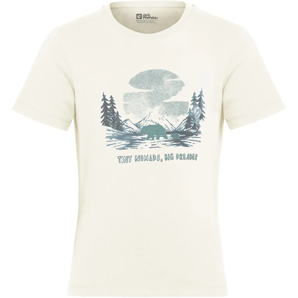 Jack Wolfskin Kinder Graphic Cotton T-Shirt