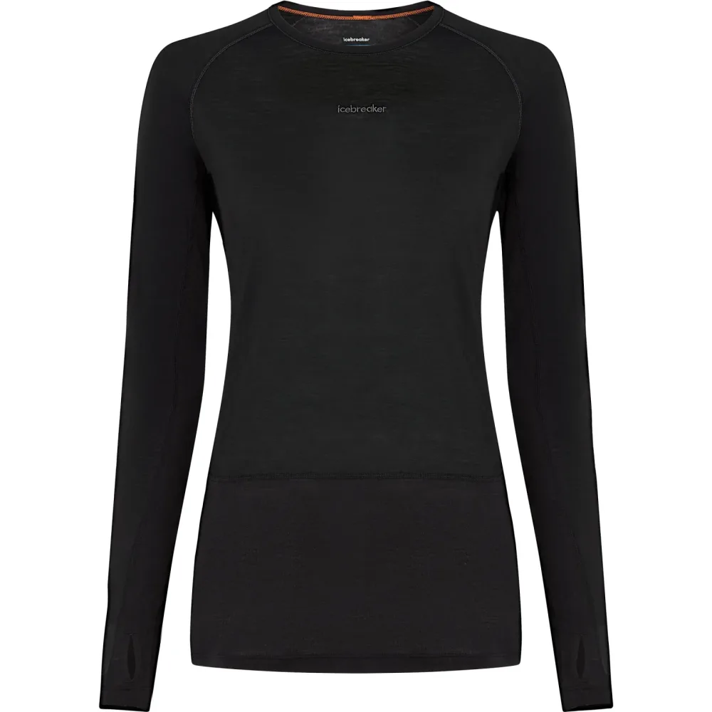 Icebreaker Damen 125 ZoneKnit Crewe Longsleeve