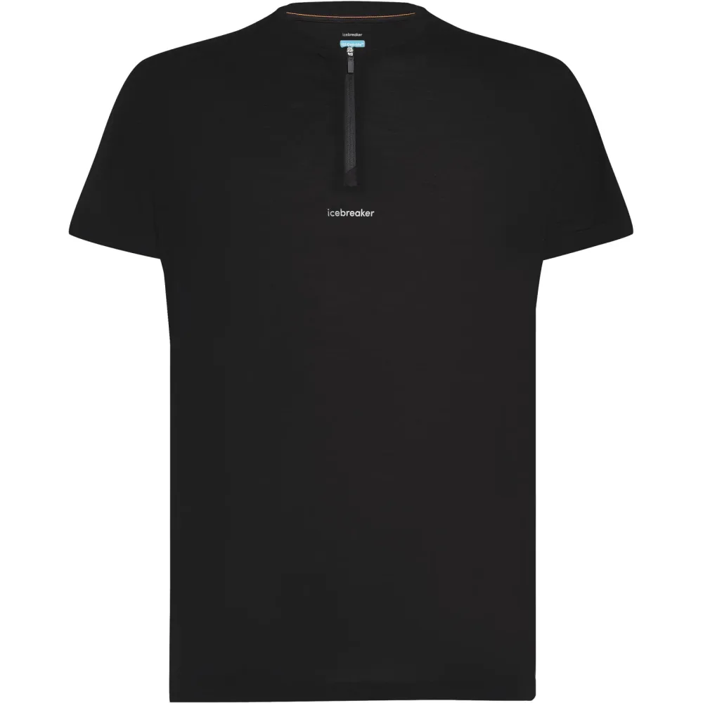 Icebreaker Herren 125 Cool-Lite Speed Quarter Zip T-Shirt