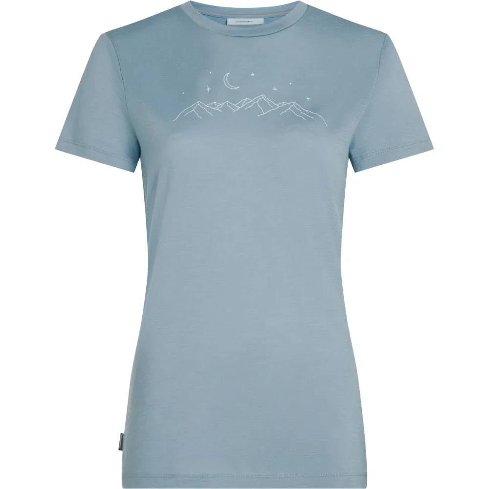 Icebreaker Damen 150 Tech Lite Sparkling Stars T-Shirt