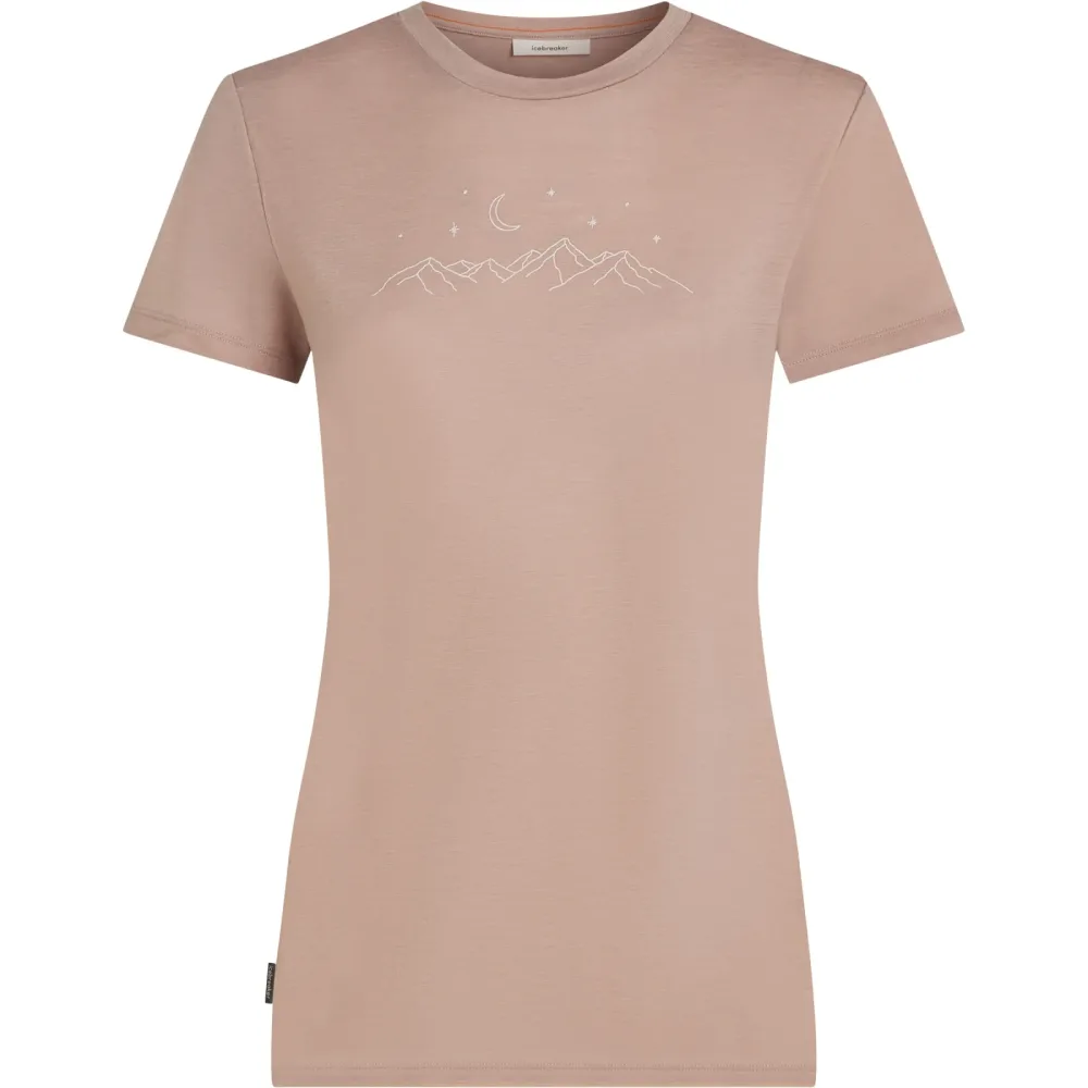Icebreaker Damen 150 Tech Lite Sparkling Stars T-Shirt