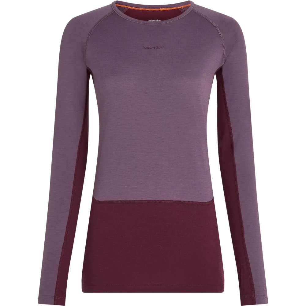Icebreaker Damen 200 ZoneKnit Crewe Longsleeve