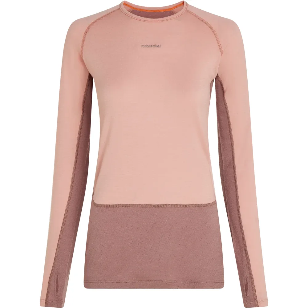 Icebreaker Damen 200 ZoneKnit Crewe Longsleeve