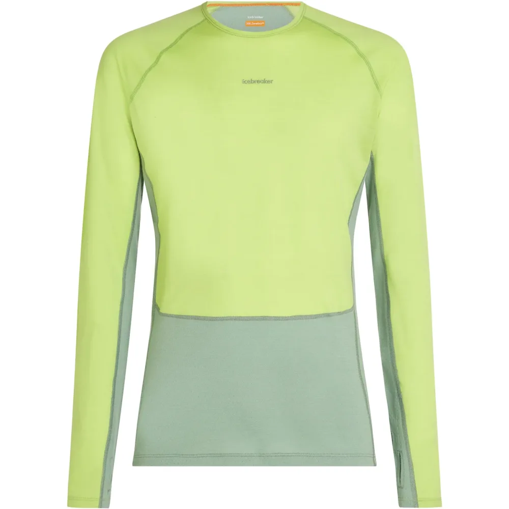Icebreaker Herren 200 ZoneKnit Crewe Longsleeve