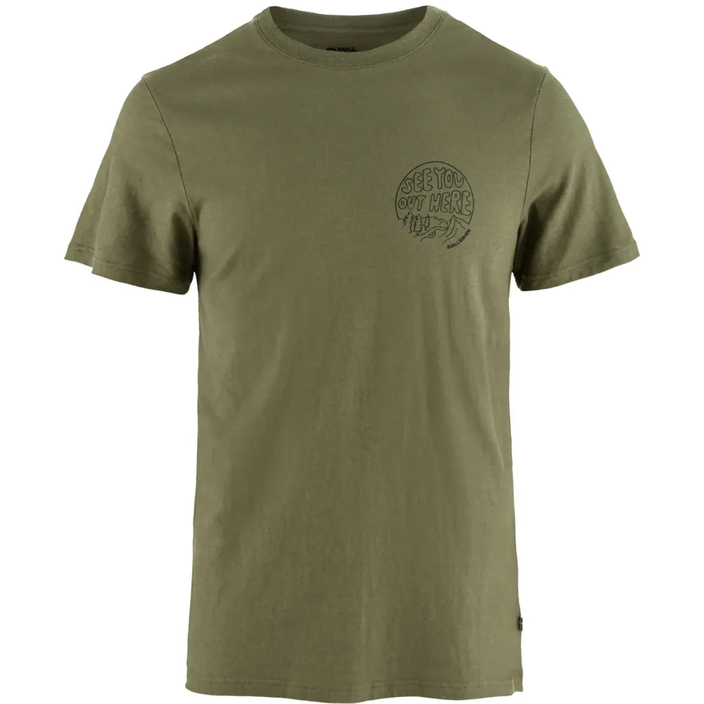 Fjällräven Herren Hemp Blend Out Here T-Shirt