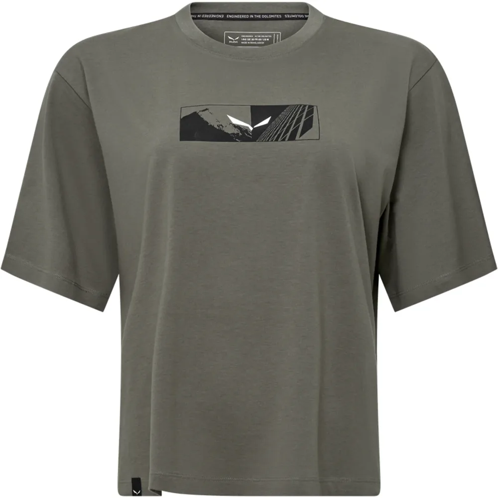 Salewa Damen Eagle Hybrid Loose T-Shirt