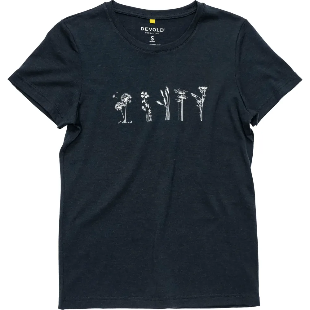 Devold Damen Classic Flowers T-Shirt