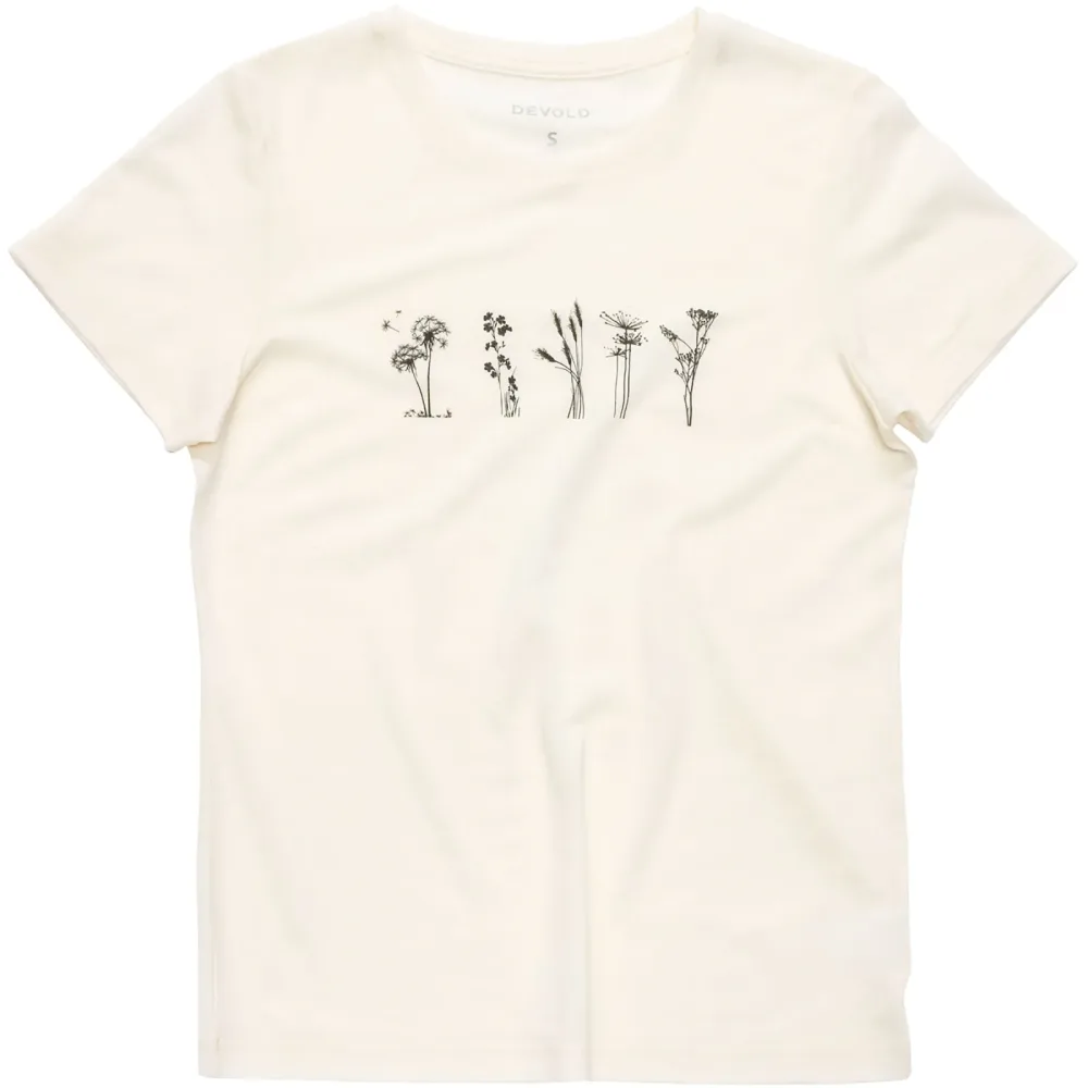 Devold Damen Classic Flowers T-Shirt