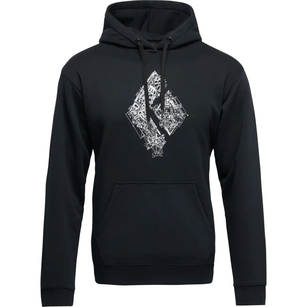 Black Diamond Herren Engineered Diamond Po Hoodie