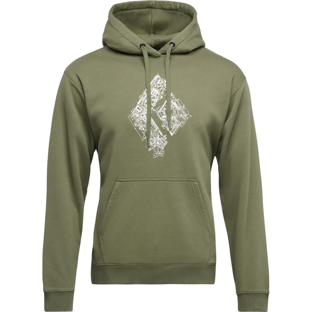 Black Diamond Herren Engineered Diamond Po Hoodie