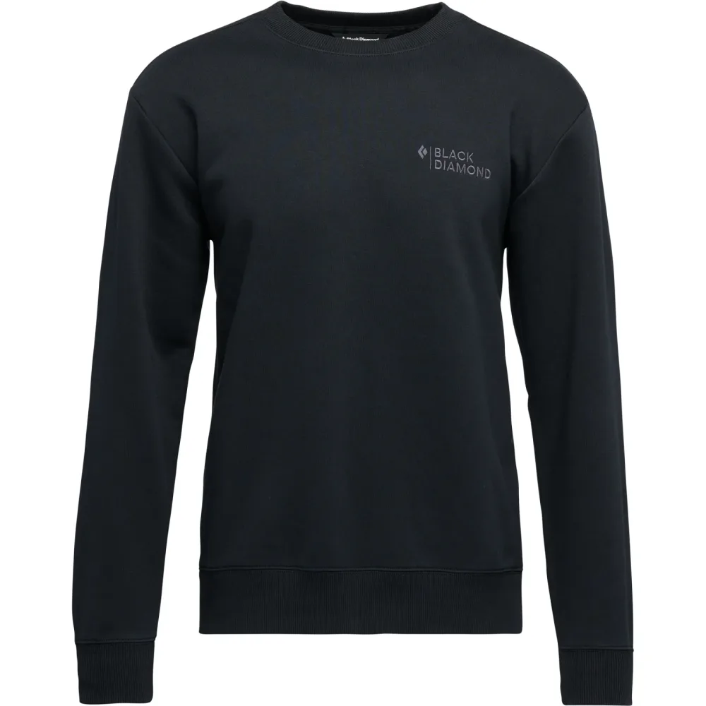 Black Diamond Herren Mini Stacked Crewneck Pullover
