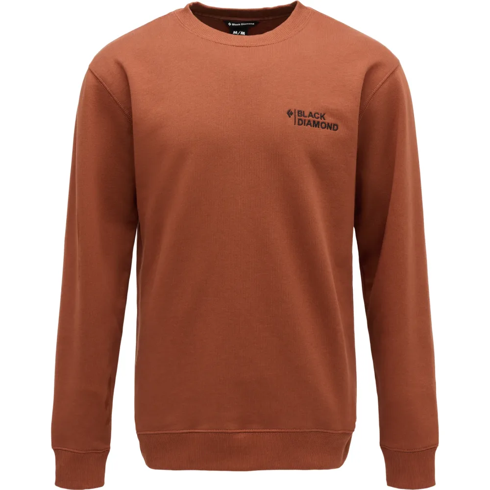 Black Diamond Herren Mini Stacked Crewneck Pullover