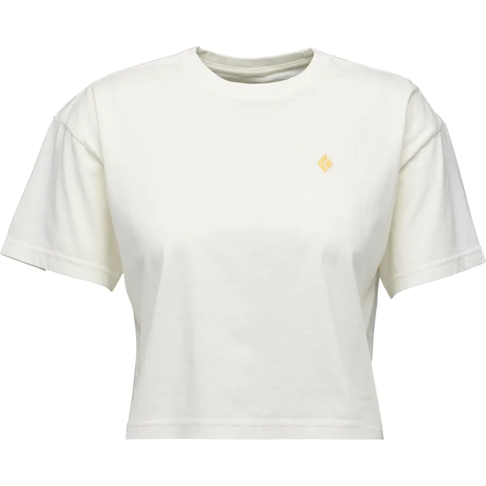 Black Diamond Damen Diamond Crop T-Shirt
