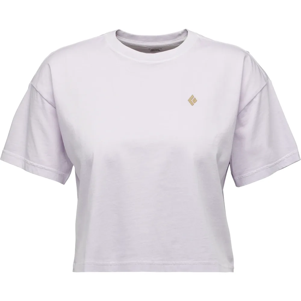 Black Diamond Damen Diamond Crop T-Shirt