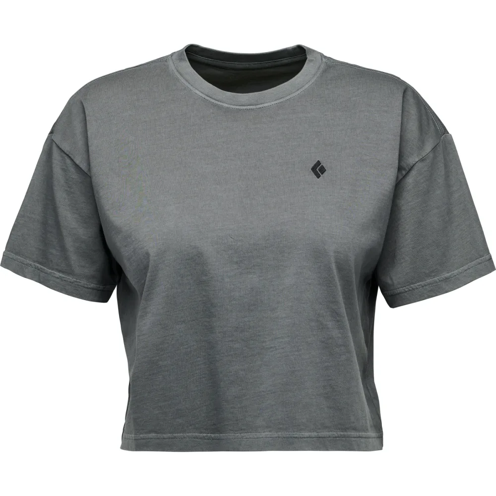 Black Diamond Damen Diamond Crop T-Shirt
