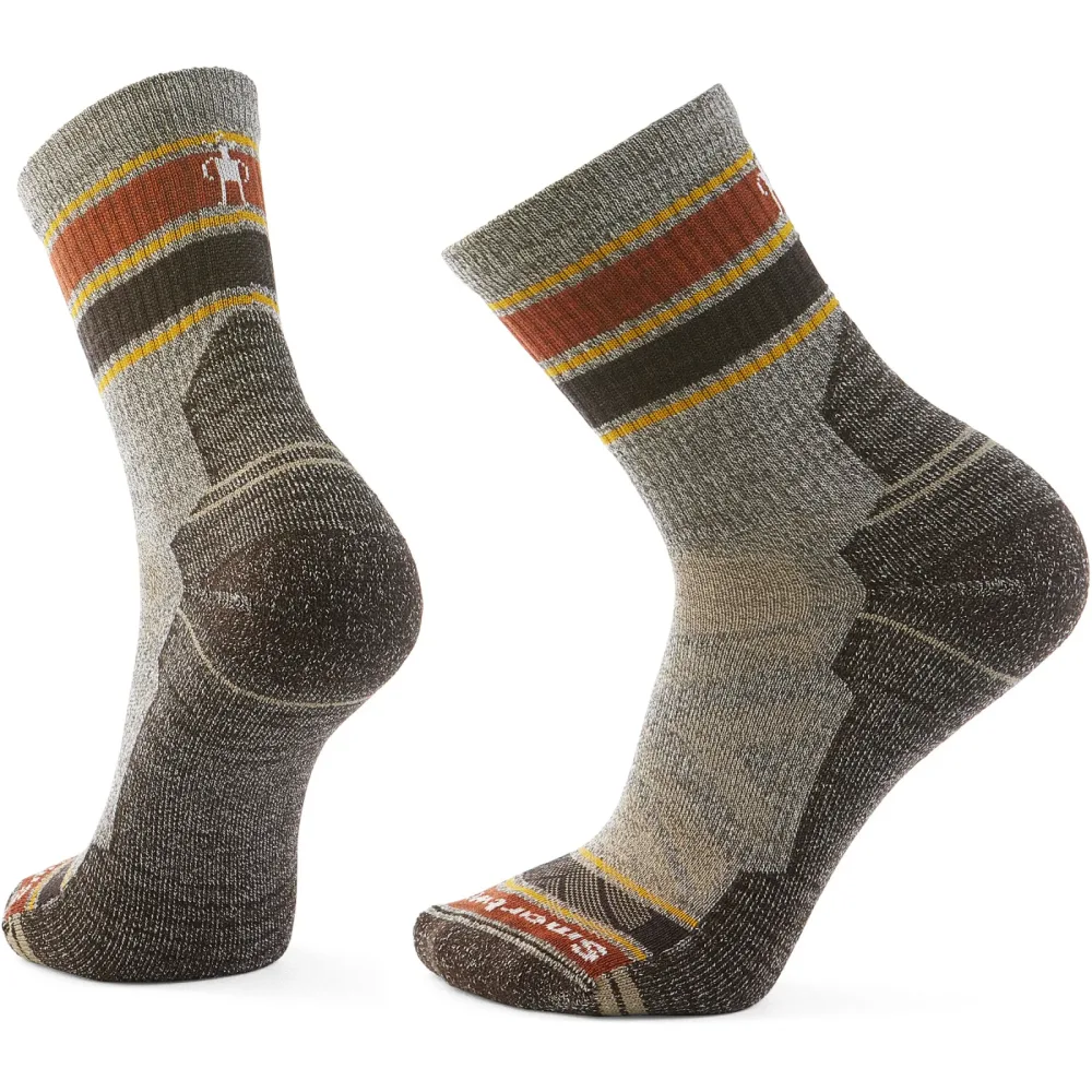 Smartwool Herren Hike Light Cushion Striped Socken
