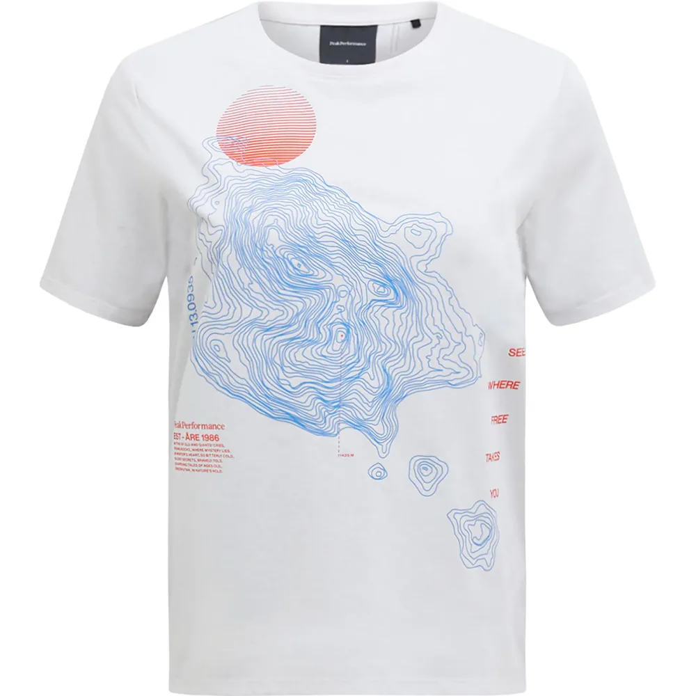 Peak Performance Damen Explore Graphic T-Shirt