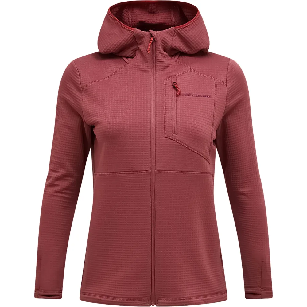 Peak Performance Damen Trail Polartec Hoodie Jacke