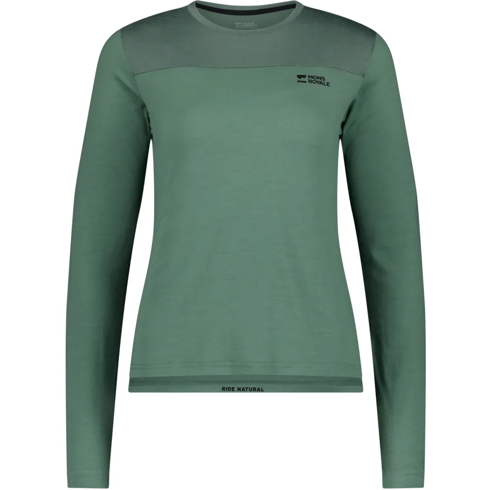Mons Royale Damen Diversion Merino Bike Longsleeve