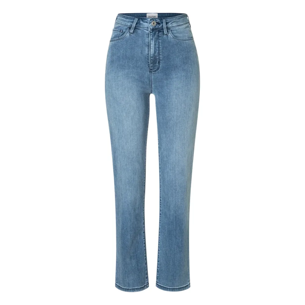 Duer Damen No Sweat High Rise Slim Straight Jeans