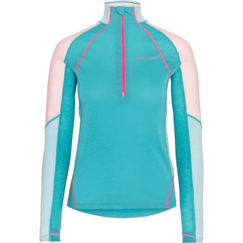 Kari Traa Damen Alma Half Zip Longsleeve