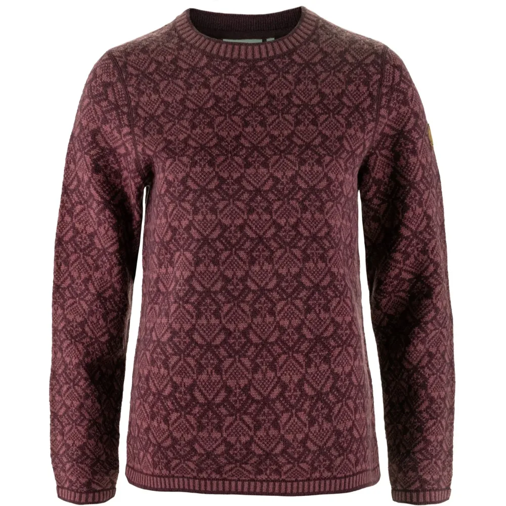 Fjällräven Damen Snow Round Neck Pullover