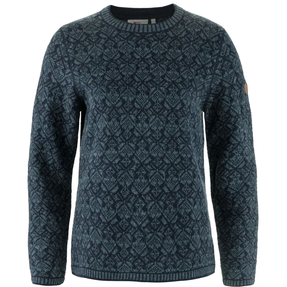 Fjällräven Damen Snow Round Neck Pullover