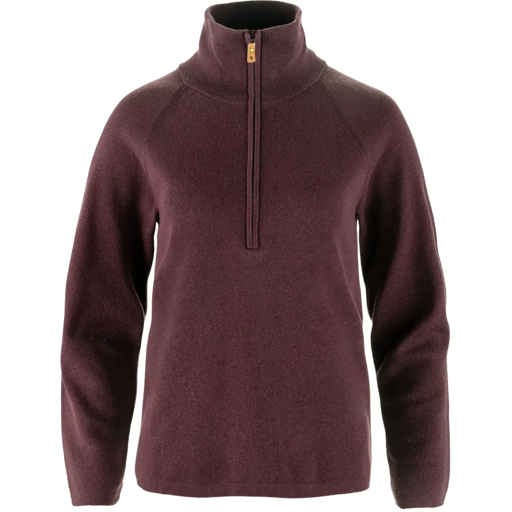 Fjällräven Damen Övik Lite Half Zip Pullover